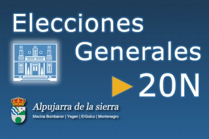 Resultados de las votaciones de las Elecciones Generales 2011 en Alpujarra de la Sierra