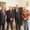 Antonio Jara visita la Fonda-Museo Gerald Brenan de Yegen, adquirida gracias a la colaboración de Caja Granada