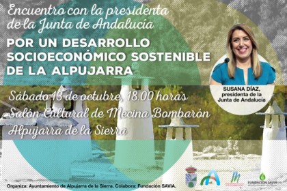 Encuentro con la presidenta de la Junta de Andalucía