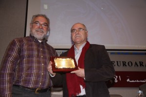 Homenaje al alcalde, José Antonio Gómez, por promover la ruta ‘Aben Aboo’