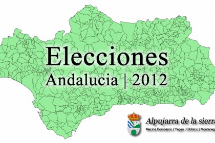 Resultados elecciones autonómicas en Alpujarra de la Sierra y en Andalucía