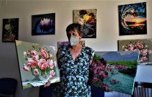 El Ayuntamiento de Alpujarra de la Sierra acoge una exposición de pintura de la Asociación de Mujeres ‘El Castañar’