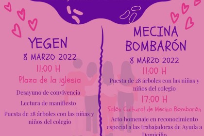 Día de la Mujer 8 de Marzo en Yegen y Mecina Bombarón