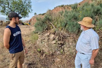 Arranca la investigación del yacimiento de Peñón del Fuerte en Yegen en la Alpujarra de la Sierra en Granada