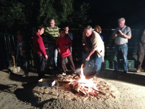 Fiestas de las castñas en Mecina Bombarón